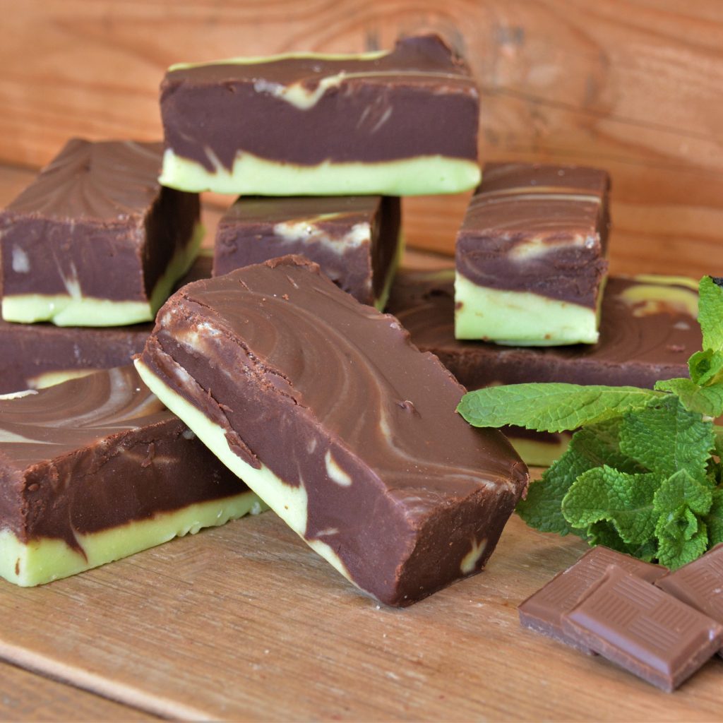 CHOCOLATE MINT Handmade Fudge Potters Confectioners Great Yarmouth